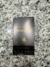 AZZARO The Most WANTED EDT INTENSE Men's 3.38fl oz/100ml NEW NOTSEALED NEVERUSED