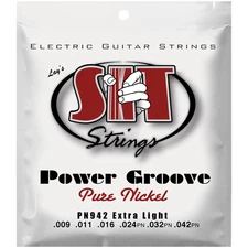 SIT Strings PN942 Extra Light Power Groove Pure Nickel .009-.042