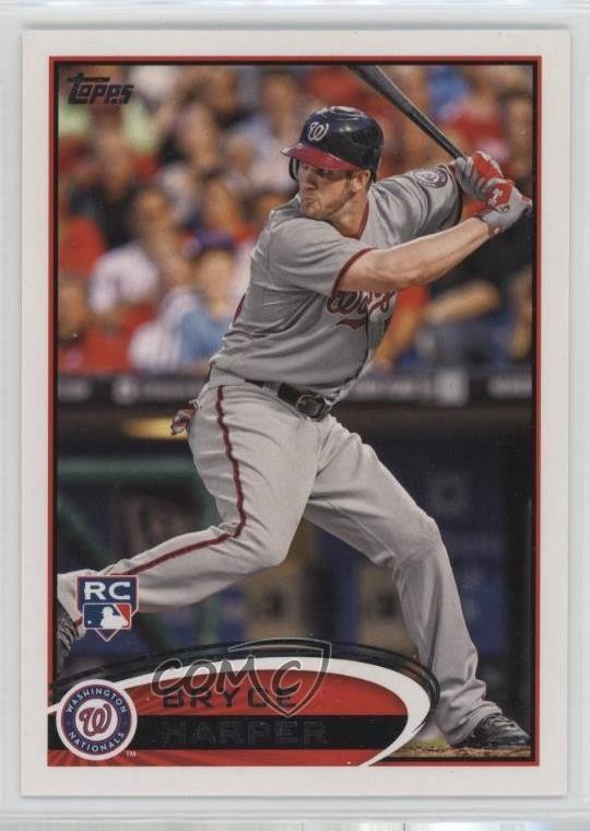 2012 Topps Bryce Harper (Batting Blue Helmet) #661 08vf