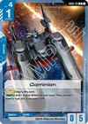 Dominion GD02-121 Gundam Card Game Dual Impact Normal Uncommon Near Mint