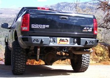 Fab Fours Dr03-w1050-1 Heavy Duty Rear Bumper Fits 03-09 Ram 2500 Ram 3500