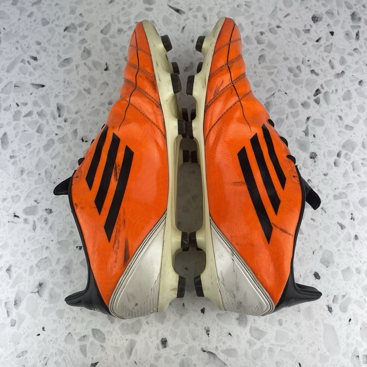 Adidas F30 Adizero TRX FG Soccer Cleats Size 11 Orange Shoes U44249 Messi 2011 Adidas F50 Adizero TRX FG 2011 Used Soccer Cleats Size 12  main image 4