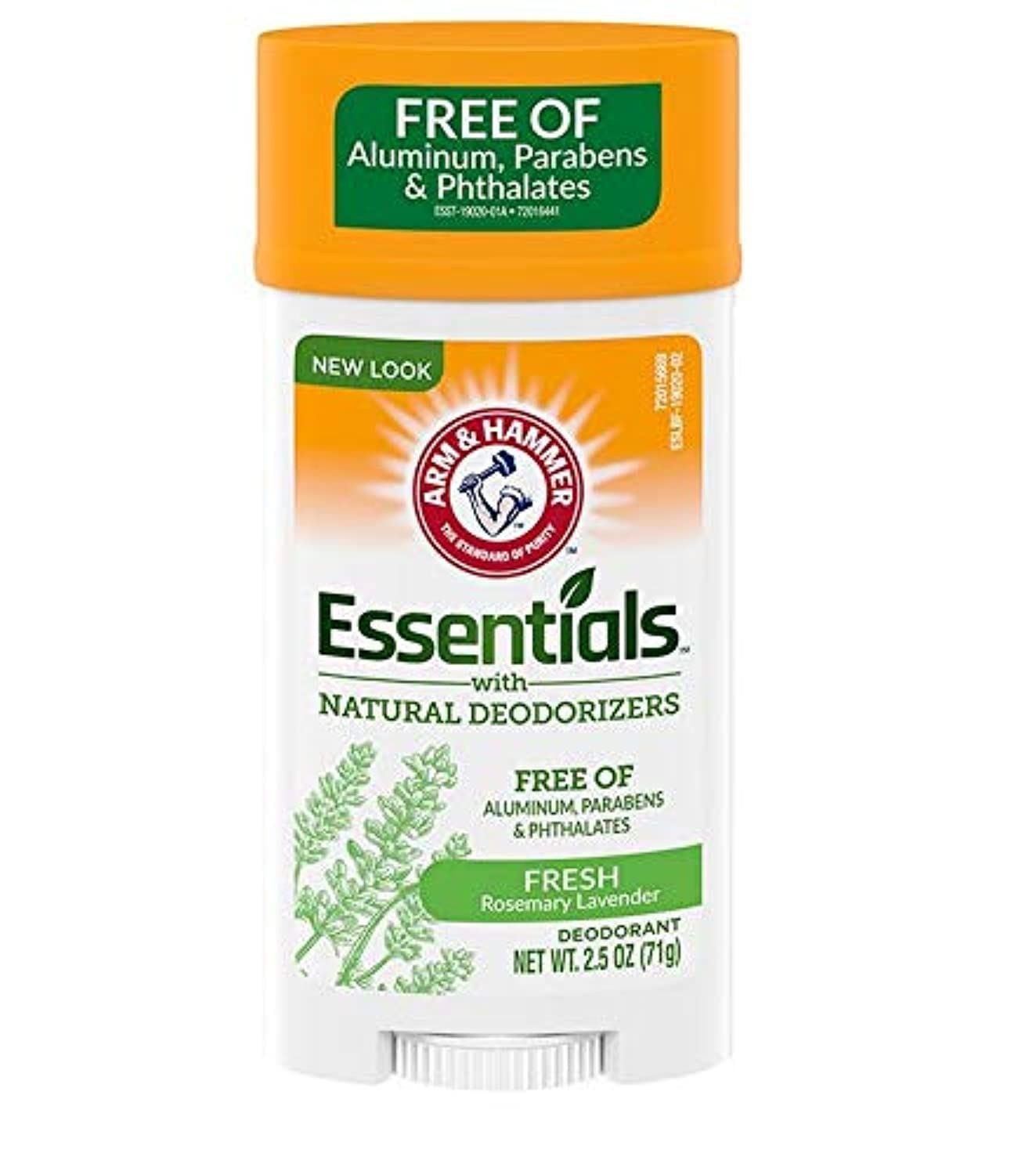 Déodorant Arm & Hammer Essentials Fresh Solution Peaux Sensibles sans Aluminium 4 Sticks