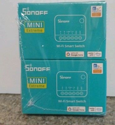 Sonoff Mini Extreme Wi-Fi Smart Switch Model MINIR4 2 pack