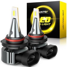 H10 9145 9040 Led Fog Light Daytime Running Light Kit Drl Plugplay 6500k White