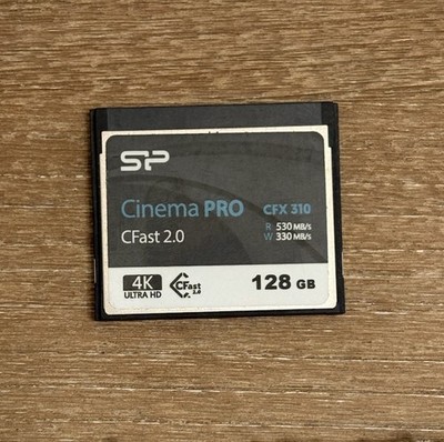 Silicon Power 128GB Cinema PRO CFX 310 CFast 2.0 Memory Card