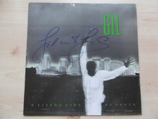 Gilberto Gil Autogramm signed LP-Cover "O Eterno Deus Mu Danca" Vinyl