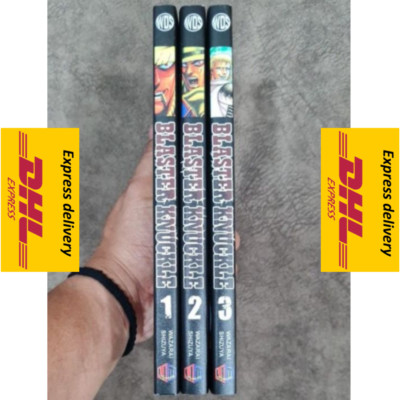 Blaster Knuckle Vol 1-3 (END) Manga by Wazarai Shizuya English Comic - Fast Ship