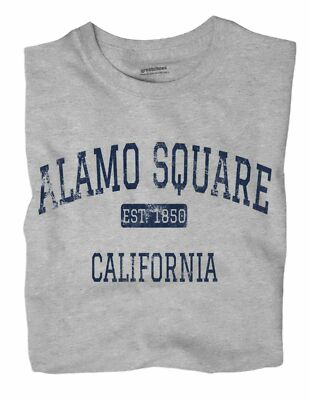 Alamo Square California CA T-Shirt San Francisco EST