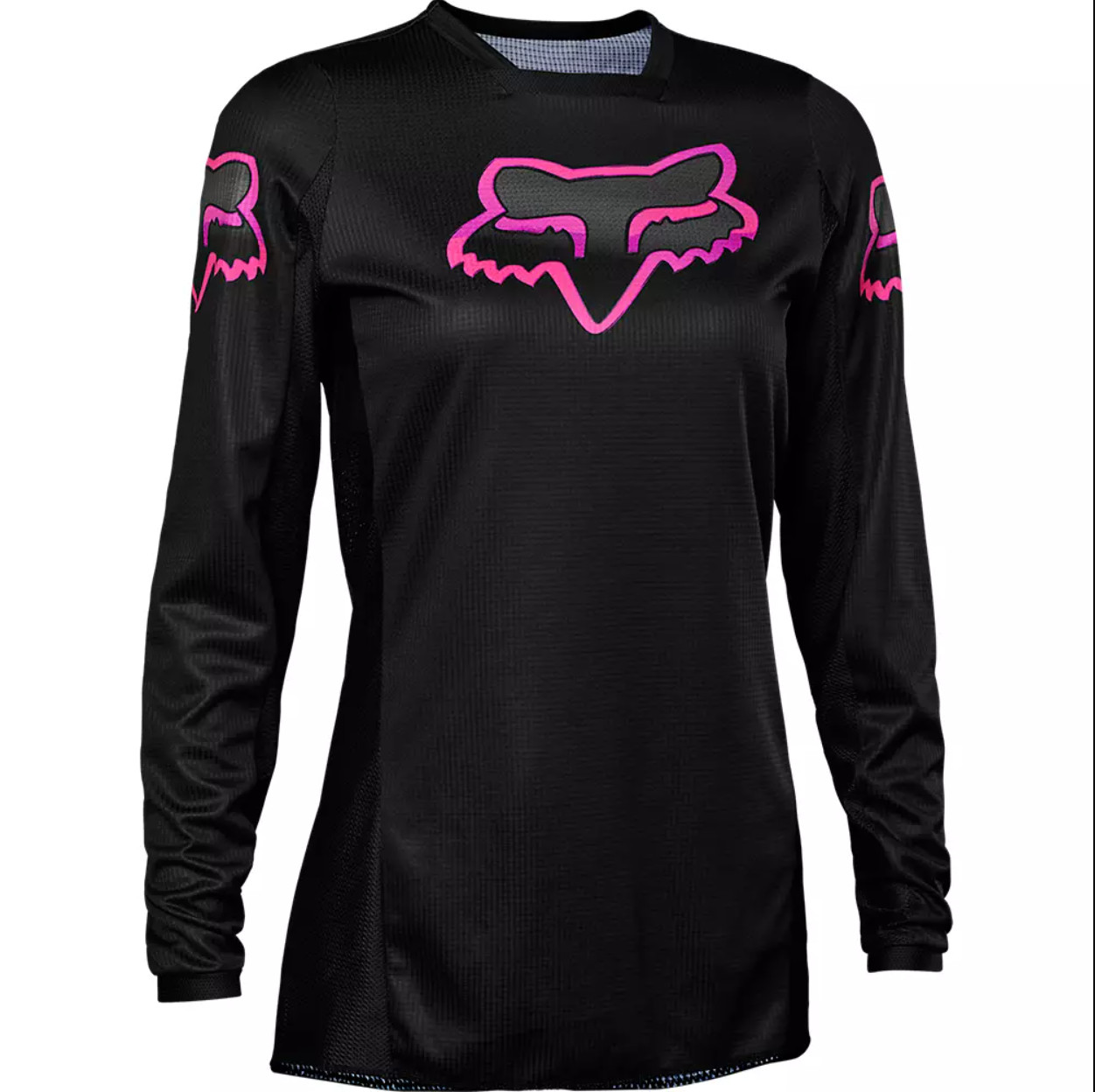 Fox Mujer 180 Apagón De Motocross Bicicleta Montaña Jersey Maillot Negro/Fucsia