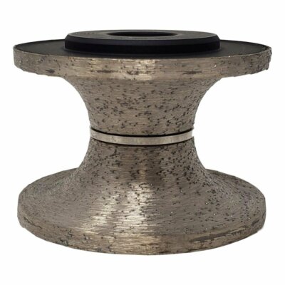 Full Bull-nose V Profile Router Bit for Granite, Engineered Stone (Router Edge)