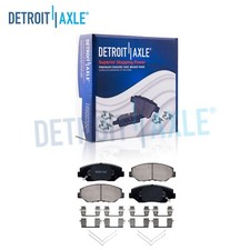 Front Ceramic Brake Pads w/Hardware for Honda Pilot Accord Civic CR-V Acura ILX