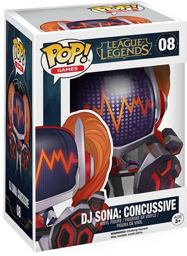 DJ Sona Concussive Funko Pop Vinyl 