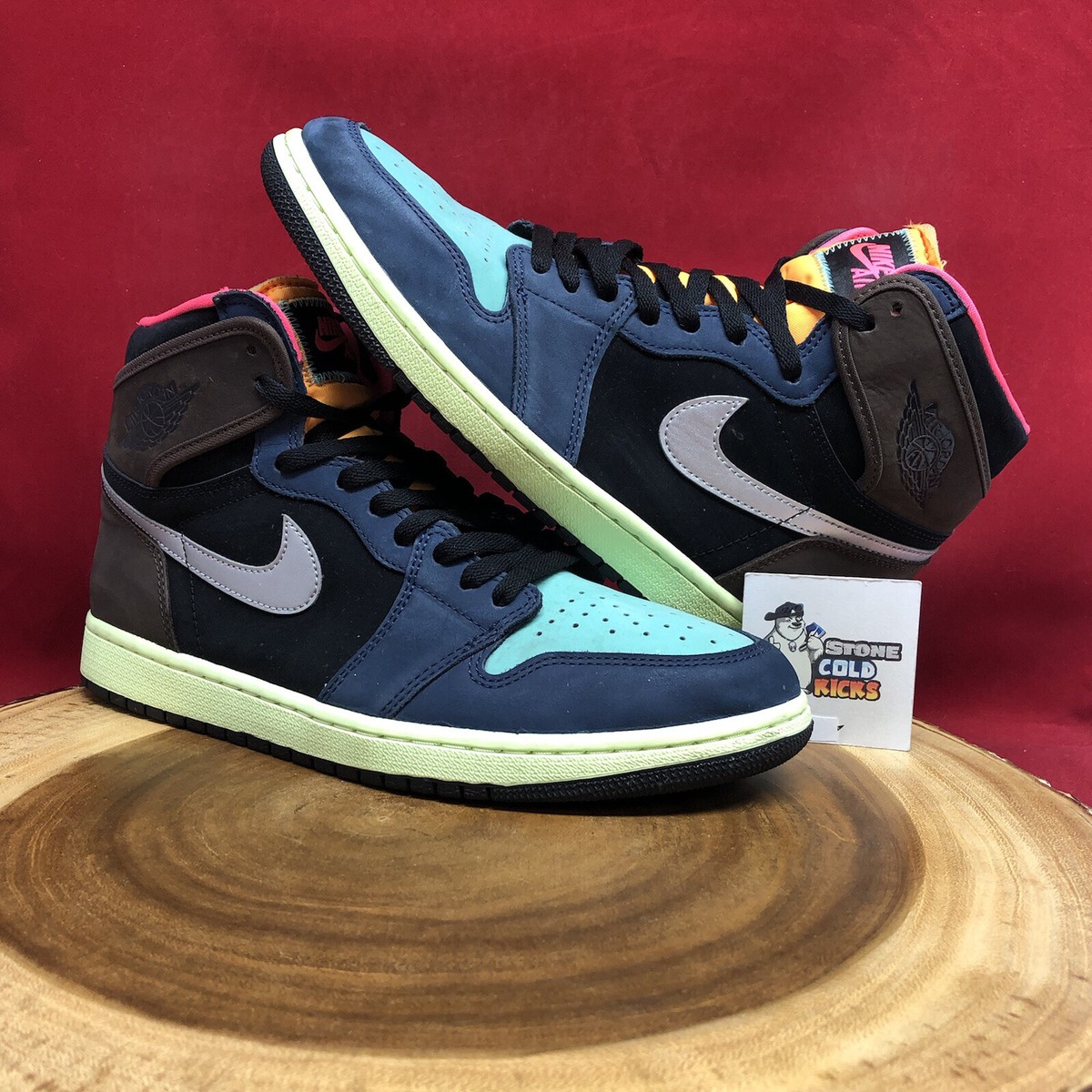 NIKE Air Jordan 1 High Retro Tokyo Bio Hack 555088-201 Size 10.5