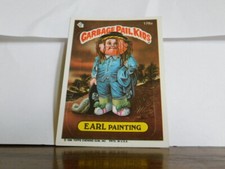 GARBAGE PAIL KIDS SERIES 5 1986 EARL PAINTING