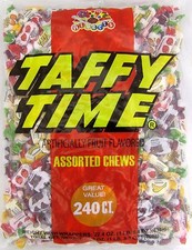 Albert's Taffy Time Chews 240 Count Classic Candy Chew Bulk Chewy Candies Albert