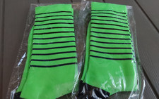 2 PAIRS  Women Men's Cycling Socks Green Breathable, anti slip STOCK CLEARANCE