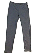 Shein Women's Size L 8/10 Dark Gray Breathable Sports Leggings NEW