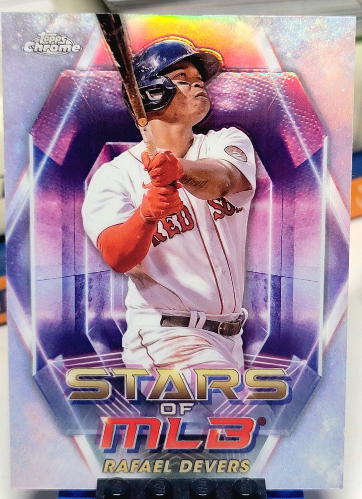 2023 Topps Series 1 Rafael Devers Stars of MLB Chrome Card #SMLBC 