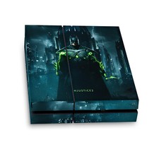 OFFICIAL INJUSTICE 2 CHARACTERS VINYL STICKER SKIN DECAL FOR SONY PS4 CONSOLE
