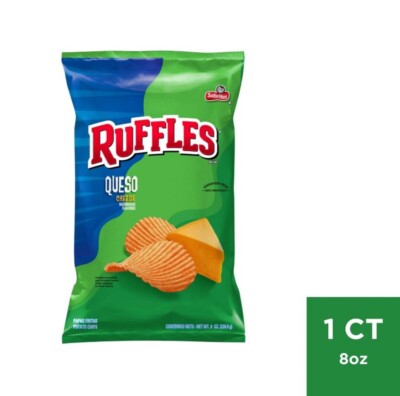 その他 Snack Rizz 🔵 New Exclusive RUFFLES Queso Cheese Cheddar Sazonadas