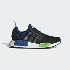 Adidas NMD R1 Kids Unisex Youth Shoes Black / Supplier Colour / Green