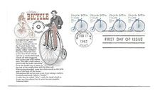 1901 5.9c Bicycle 1870s Aristocrat Cachets FDC