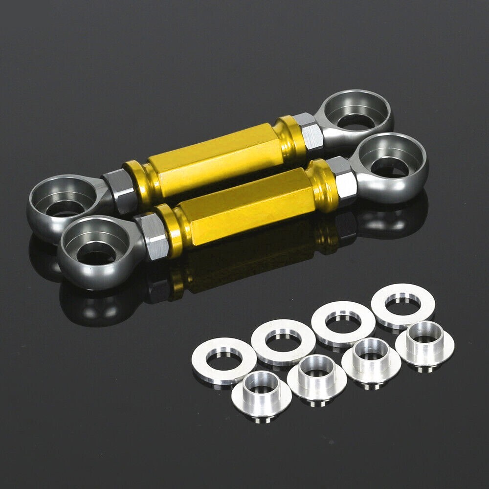 メカニカル・リンク Mechanical Link GOLD ADJUSTABLE LOWERING LINK FOR KAWASAKI ZX9R ZX12 ZX7R ZX6R