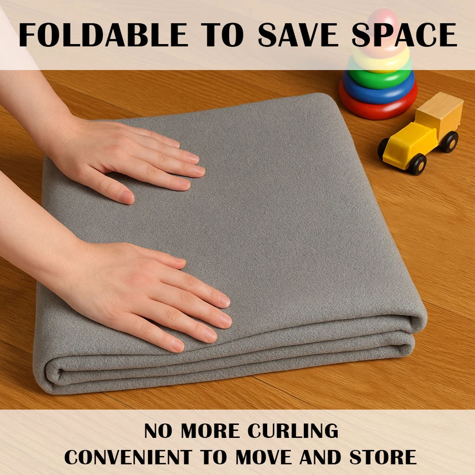 Unicorn Non-Slip Kids Playroom Nursery Washable Indoor Area Rug - Image 2 of 2