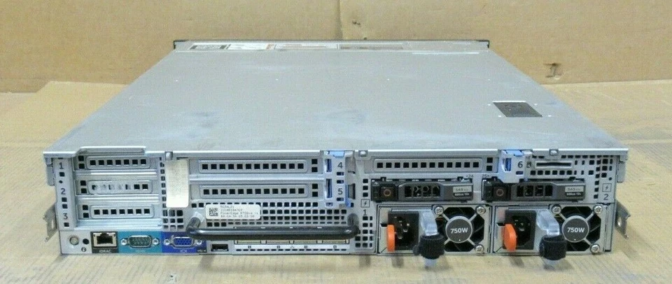 Dell PowerEdge R720xd 8-Core E5-2650 2.00GHz 192GB DDR3 RAM Rackmount Server - Image 2 of 2
