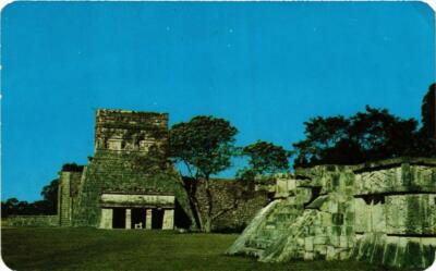 CPM AK CHICHEN ITZA, YUCATAN Tempel der Jaguare ist links MEXIKO (649200)