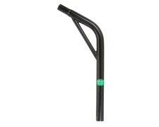 BLACK 25.4MM 1" CRO-MO SEATPOST LAYBACK SUPPORT BMX CRUISER BICYCLE 7/8 SADDLE.