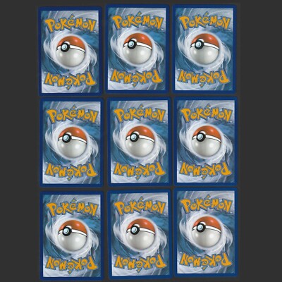 EEVEE Pokemon Card Collection Set of 9 English NM Cute 151