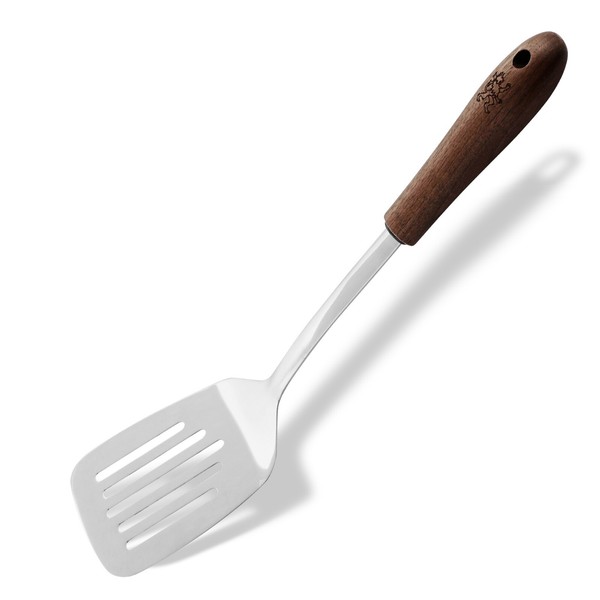 Stanley Rogers Schlitzwender 32 Cm Edelstahl Pfannenwender Wender Black Walnut-image