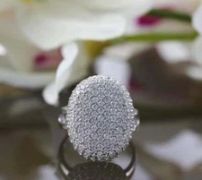 Lab Created Diamond Twilight Bella Breaking Down Edward Cullen Fine Women's Ring