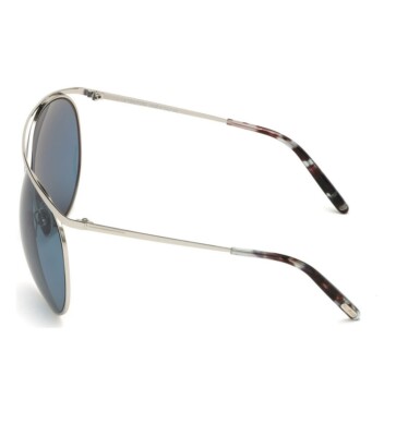 NEW TOM FORD STEVIE TF 761 16V Silver/Blue Women Round 
