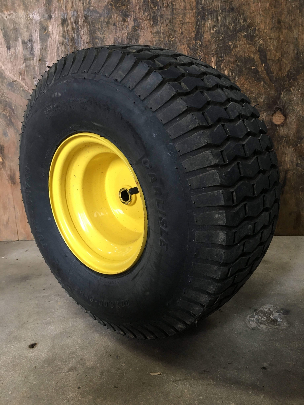 John Deere 20X8.00-8 Rear Tire & Wheel for D110 100 Series Tractor GY20637