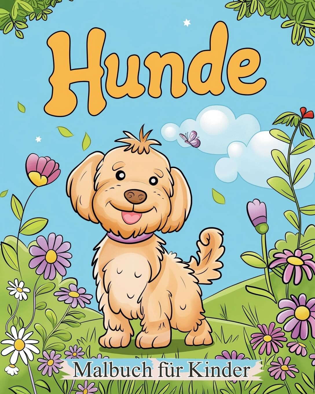Polly Wath Hunde - Malbuch f�r Kinder (Tascabile)