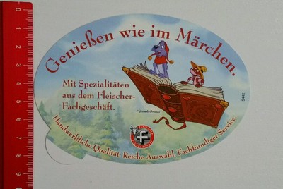 Sticker/Decal: Simsala Grimm - Butcher's Specialty Store (0405161)