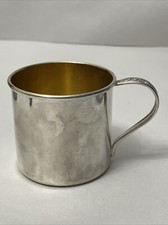Vintage Baby Cup Infant Christening Mug - Community Silverplate