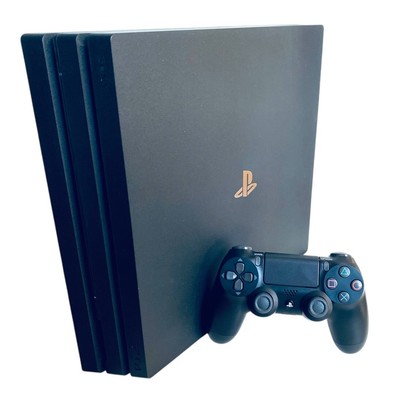 Sony PlayStation 4 mit Controller - PS4 Pro mit 1TB Jet Black | CUH-7216B
