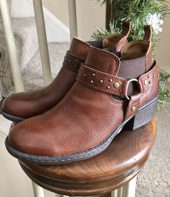 boc leather ankle boots