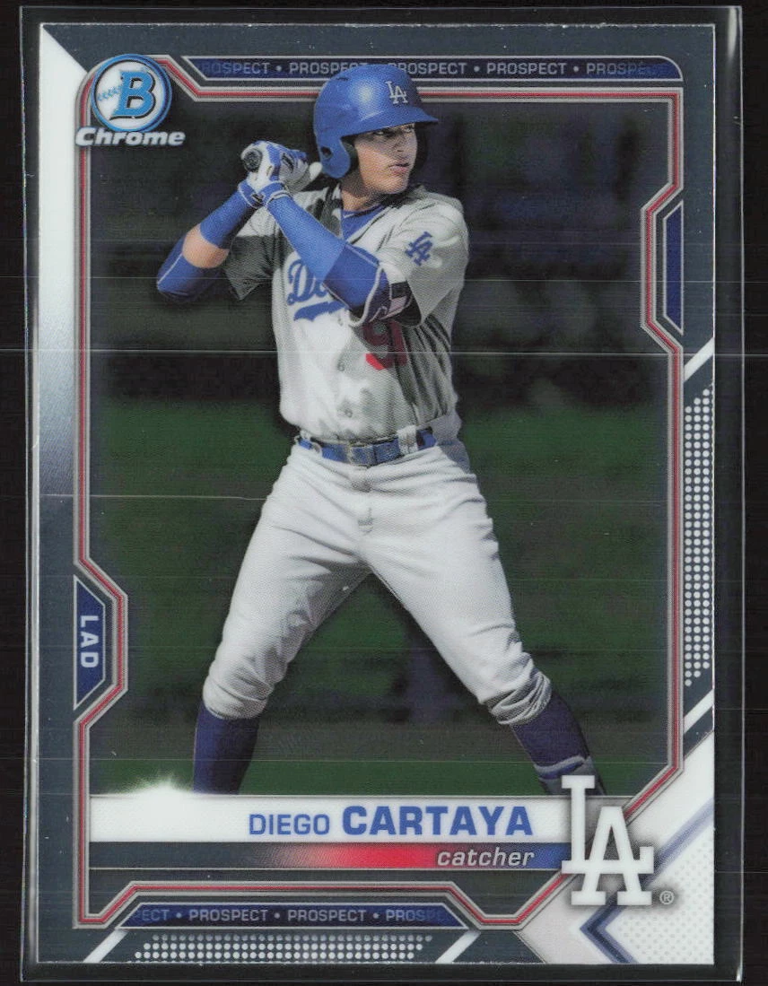 Diego Cartaya trading card