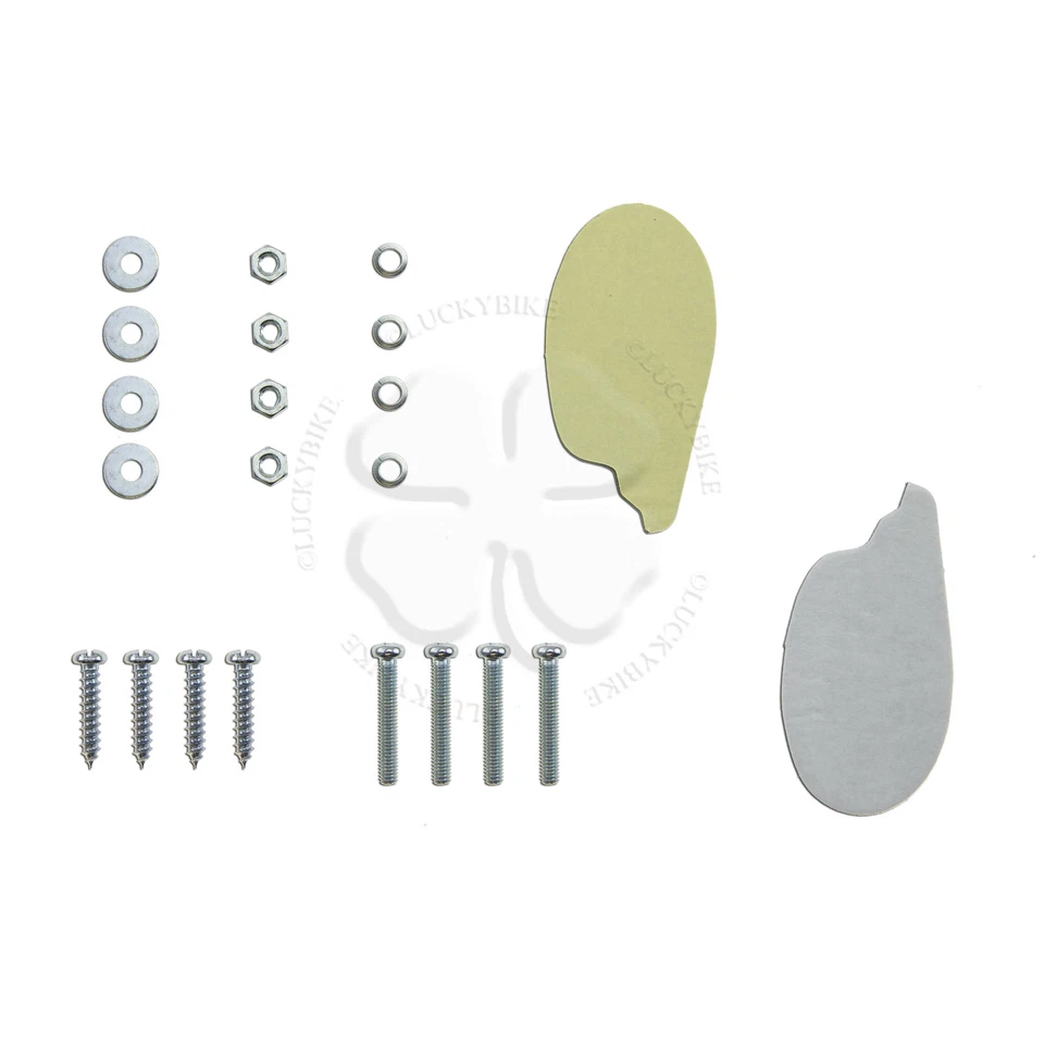 流量转向信号透明通用摩托车闪光灯表面安装灯 — 第 4/4 张图片
