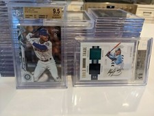 2 Card Kyle Lewis Rookie Lot! 2020 Topps Chrome Ben Baller BGS 9.5 Absolute Auto