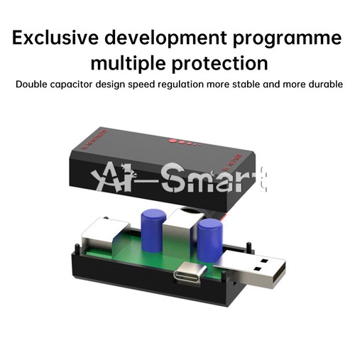5W DC5V 2A Fan Controller Stepless Speed Control w/ Switch USB Protection Type-C - Picture 5 of 24