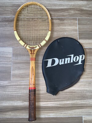 ダンロップ DUNLOP MAXPLY McENROE レトロ Brand New Dunlop MaxPly McEnroe Mid Wooden Tennis Racquet
