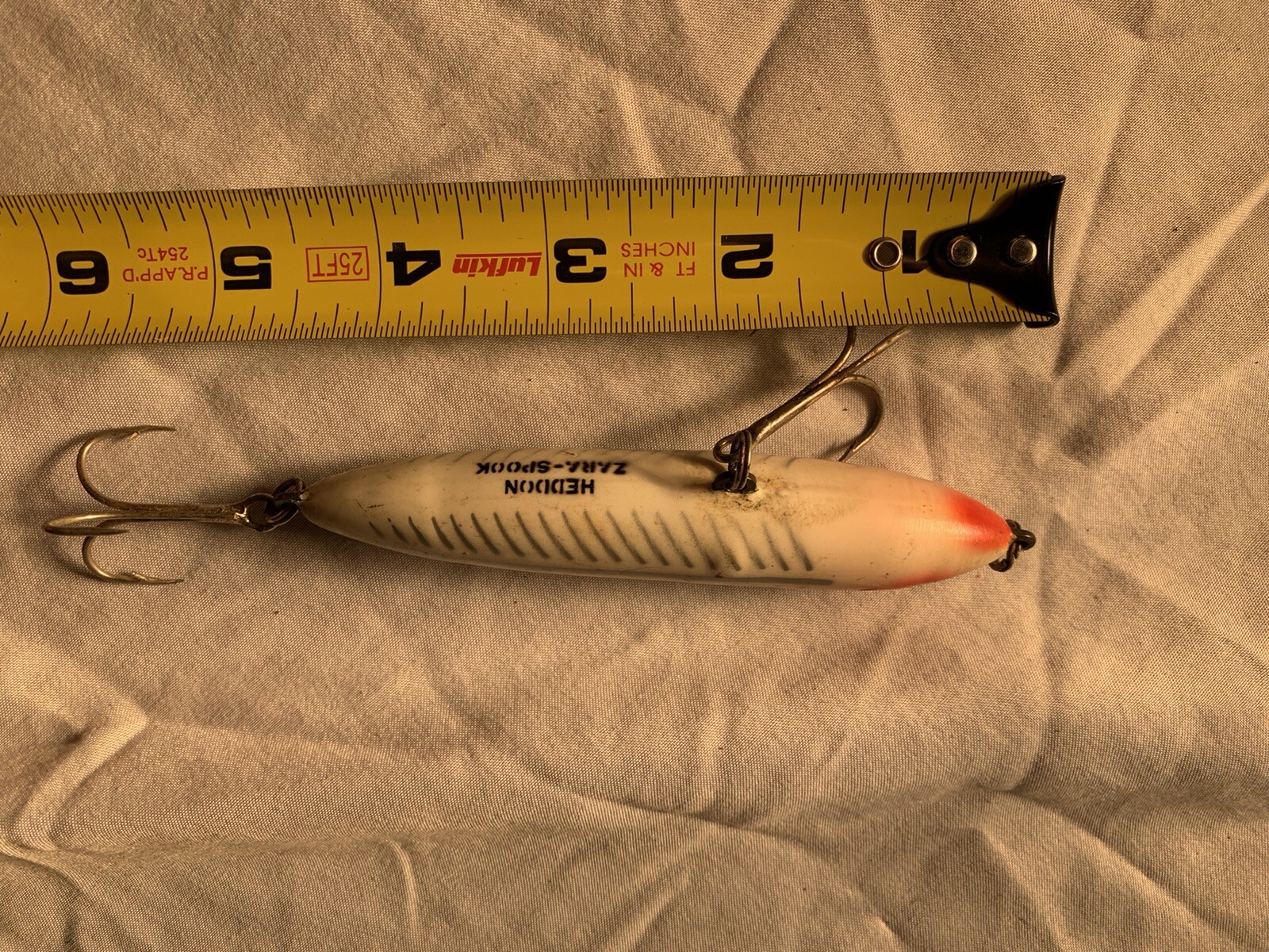VINTAGE Heddon ZARA SPOOK Bass Fishing Topwater Lure eBay