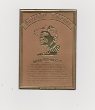 Babe Ruth 1993 Legendary Foils 