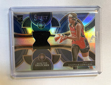 Panini 2024 Aaliyah Edwards WNBA 5-Card Lot Select Prizm RC Swatches